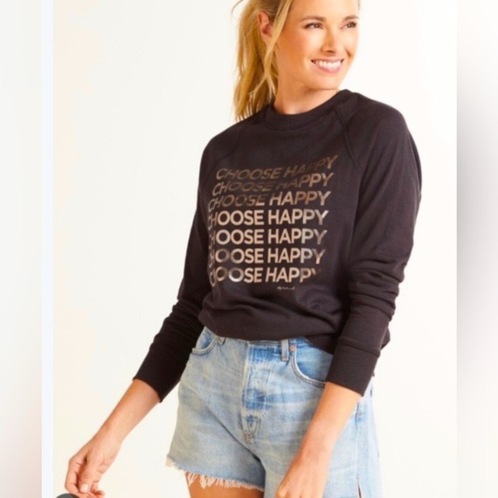 Spiritual Gangster Choose Happy sweatshirt size x small